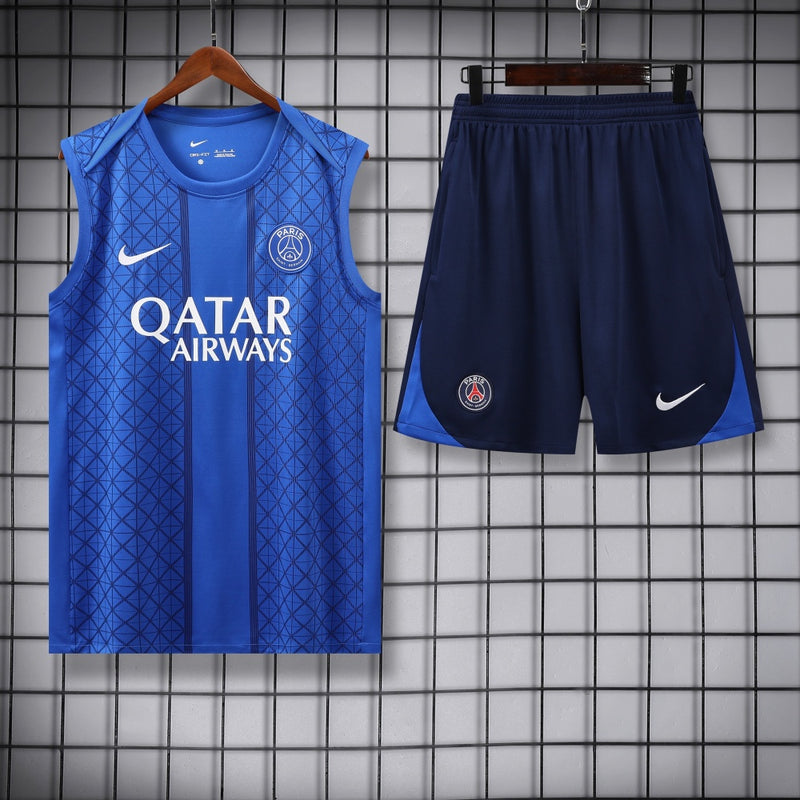 PSG Vest Set Training Tracksuits 25/26 Football Kit Soccer Jersey