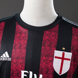 AC Milan Jersey 2015-16 Home Retro Football Kit