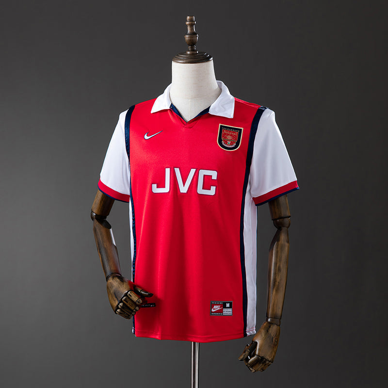 Arsenal Jersey 1998-99 Home Retro Kit