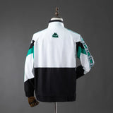 Real Betis Windbreaker 2025/26 Black White Football Kit - PalmSportss