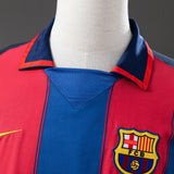 Barcelona Jersey 2003-04 Home Retro Football Kit