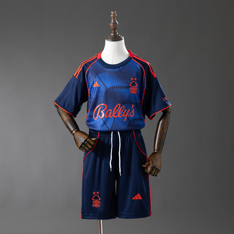 Kids Nottingham Forest Jersey 2025/26 Third Football Kit