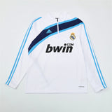 Retro Real Madrid Training Tracksuits 2009-10 Football Kit Soccer Jersey