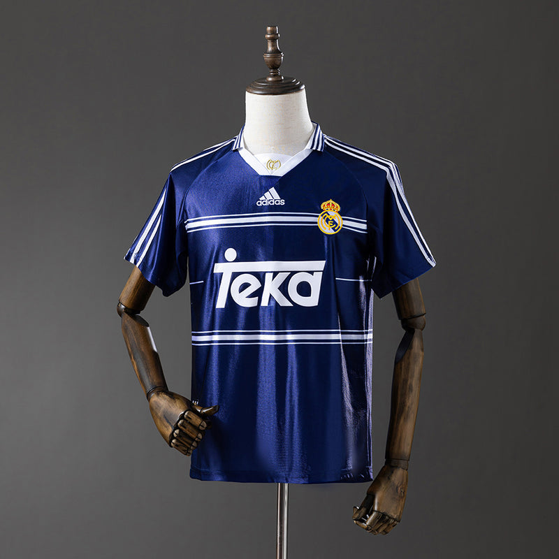 Real Madrid Jersey 1998-99 Away Retro Football Kit
