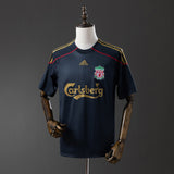 Liverpool Jersey 2009-10 Away Retro Football Kit PalmSportss