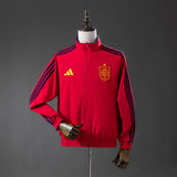 Spain Windbreaker 2026 Reversible Football Soccer Jacket
