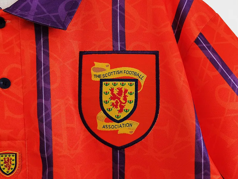 Retro Scotland Jersey 1994 Away Football Kit Soccer Shirt