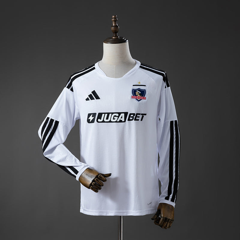 Colo Colo Home Jersey 2026 Long Sleeves Football Kit Soccer Shirt