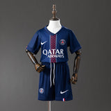 Kids PSG Jersey 25/26 Home Football Kit