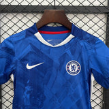 Kids Chelsea Jersey 25/26 Football Kit Soccer Jersey - PalmSportss