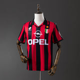 AC Milan Jersey 1996-97 Home Retro Football Kit