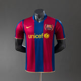 Retro Barcelona Jersey 2007-08 Home Football kit Player Version
