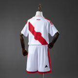 Kids Peru Home Jersey 2026 Football Kit Soccer Shirt