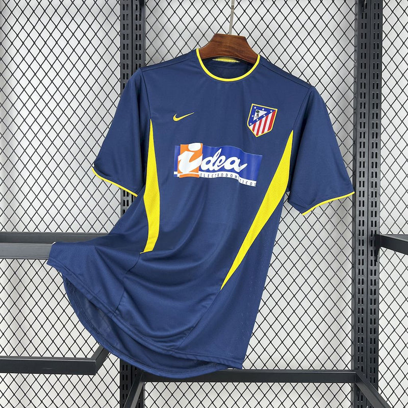 Retro Atletico Madrid Jersey 2002-03 Away Football Kit Soccer Shirt