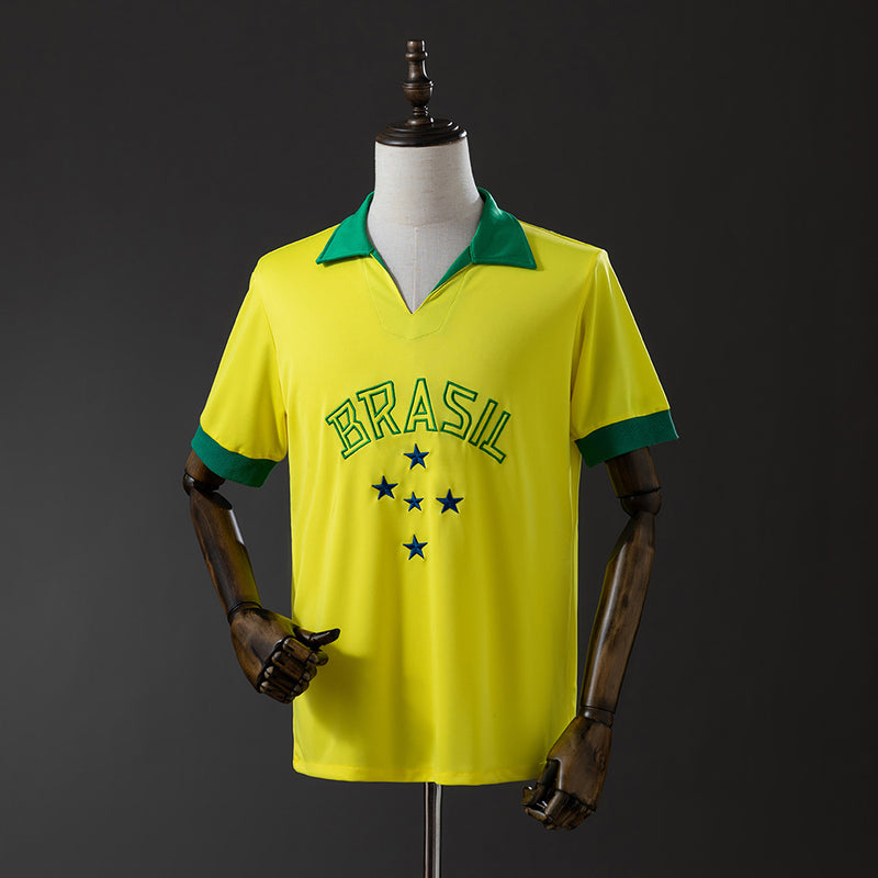 Brazil Jersey 1958 Home Retro Football Kit