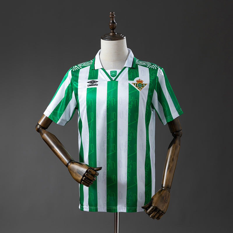 Real Betis Jersey 1994-95 Home Retro Football Kit