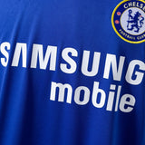 Chelsea Jersey 2006/07 Home Retro Football Kit Long Sleeves
