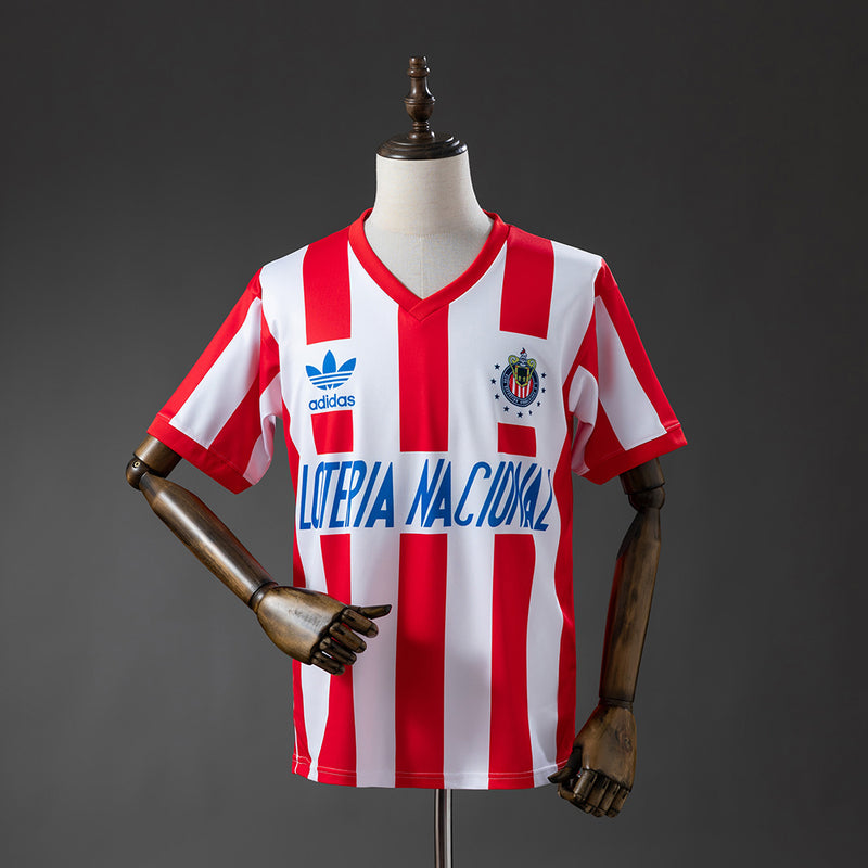 Chivas Jersey 1991-92 Home Retro Football Kit