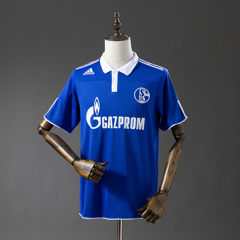 Schalke 04 Jersey 2010-11 Home Retro Football Kit