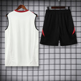 Man United Vest Set Training Tracksuits 25/26 Football Kit Soccer Jersey