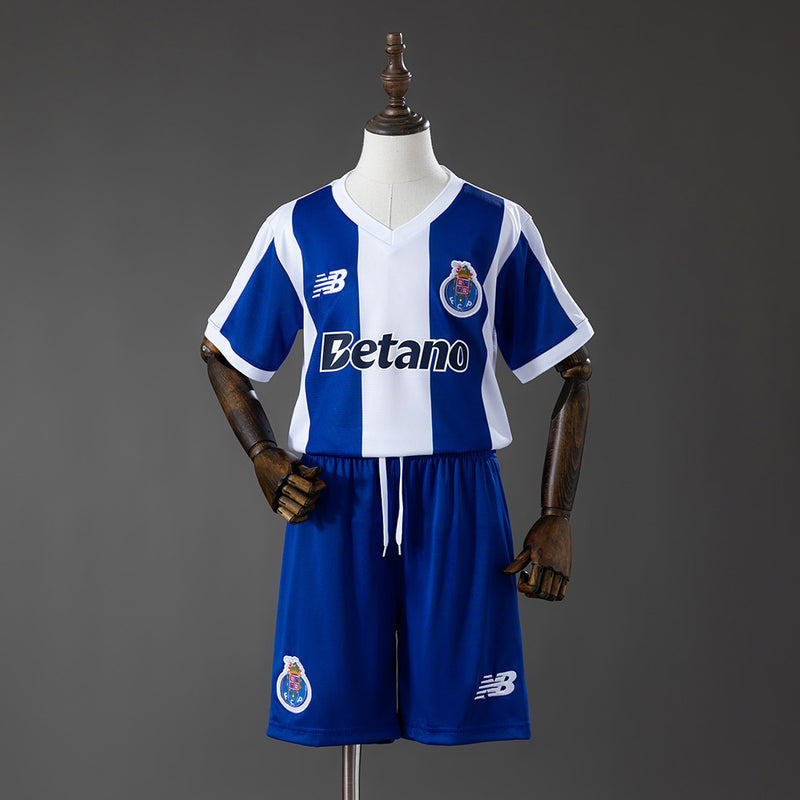 Kids Porto Home Jersey 2026-2027 Football Kit Soccer Shirt