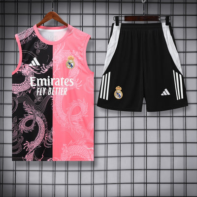 Real Madrid Vest Set Training Tracksuits 25/26 Football Kit Soccer Jersey