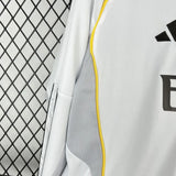 Real Madrid Home Jersey 25/26 Long Sleeves Football Kit Soccer Jersey - PalmSportss