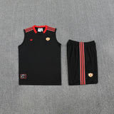 Man United Vest Set Training Tracksuits 25/26 Football Kit Soccer Jersey
