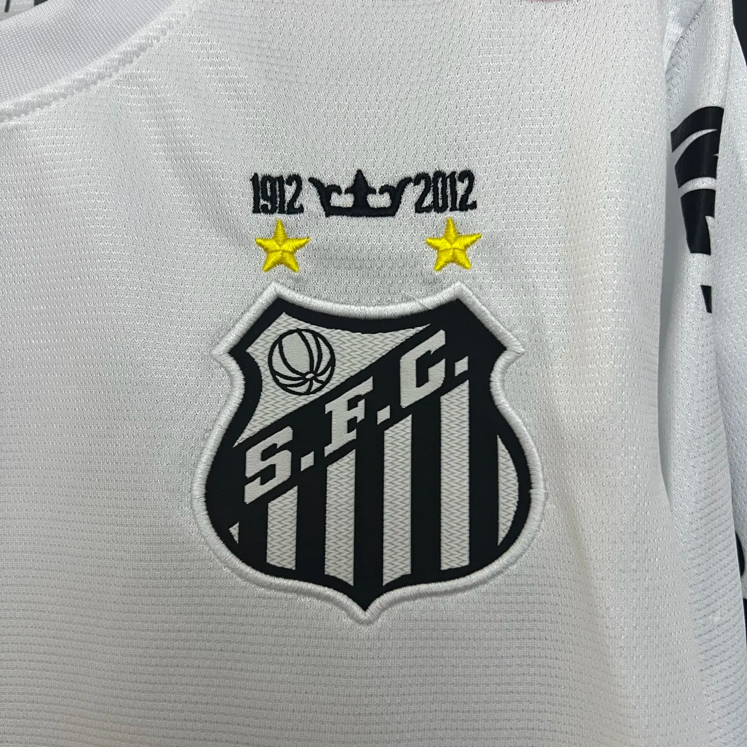 Retro Santos Jersey 12/13 Home Long Sleeves Football Kit Soccer Shirt