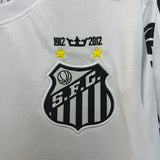 Retro Santos Jersey 12/13 Home Long Sleeves Football Kit Soccer Shirt - PalmSportss