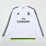 Retro Real Madrid Training Tracksuits 2015-16 Football Kit Soccer Jersey