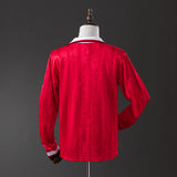 Man United Jersey 1992-94 Home Retro Football Kit Long Sleeves