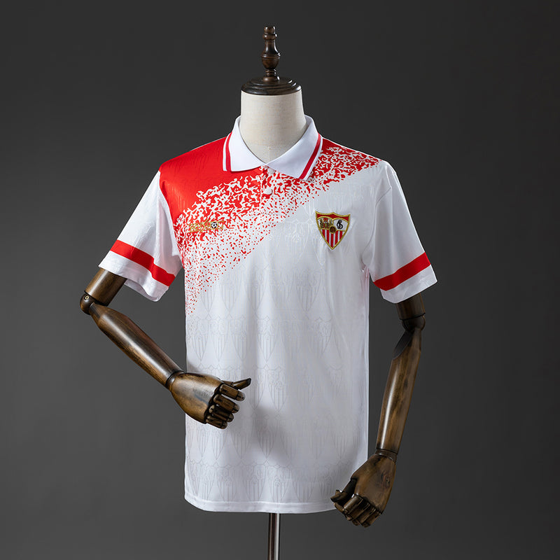 Sevilla Jersey 1993-94 Home Retro Football Kit