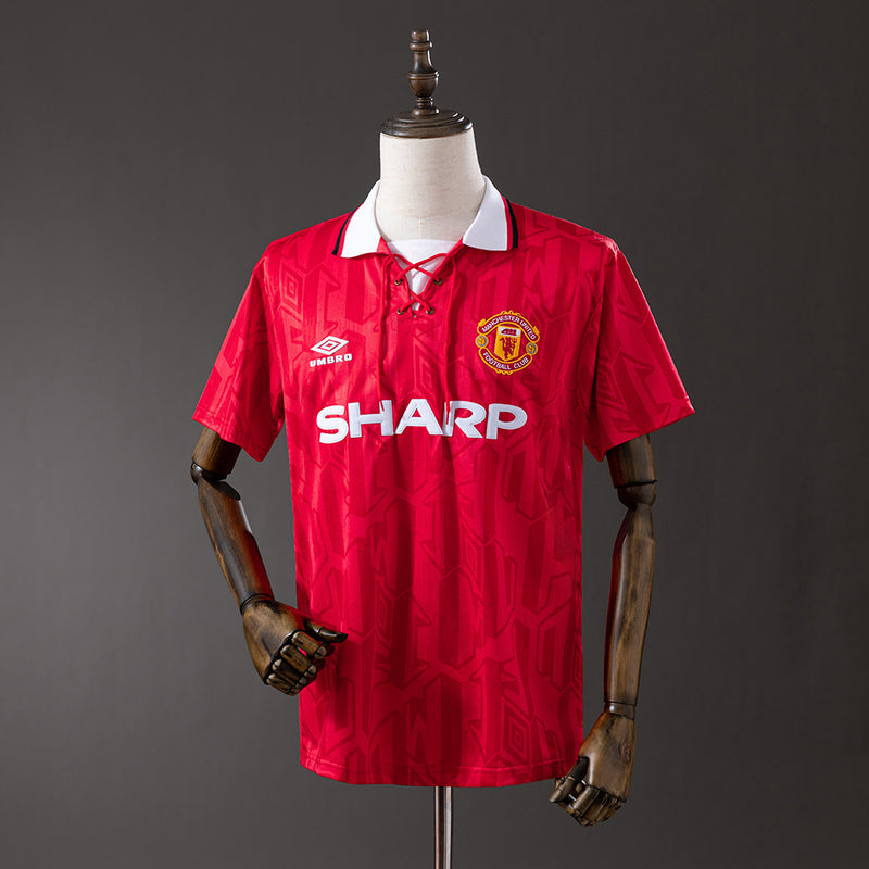 Manchester United Jersey 1992-94 Home Retro Football Kit