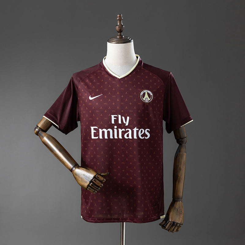 PSG Away Jersey 2006-07 Retro Football Kit Soccer Jersey
