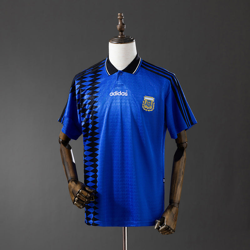 Argentina Jersey 1994 Away Retro Football Kit