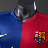 Barcelona Jersey 2008-09 Home Retro Kit Player Version