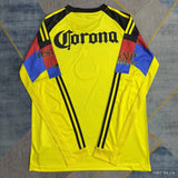 Club America Jersey 25/26 Home Long Sleeves Football Kit Soccer Jersey