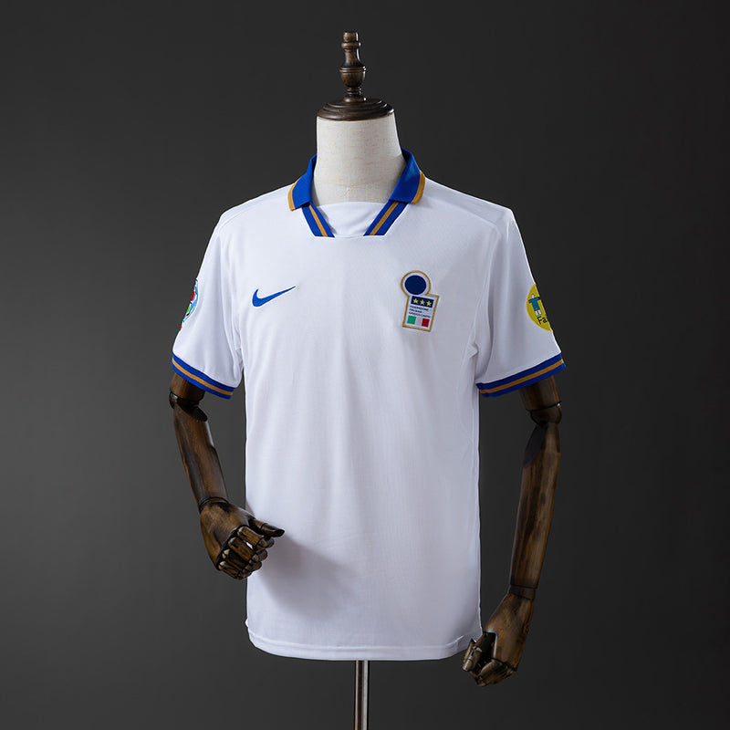Italy Jersey 1996 Away Retro Football Kit