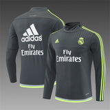 Retro Real Madrid Training Tracksuits 2015-16 Football Kit Soccer Jersey