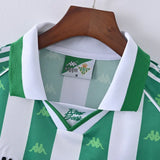 Retro Real Betis Home Jersey 1996/97 Long Sleeves Football Kit Soccer Jersey - PalmSportss