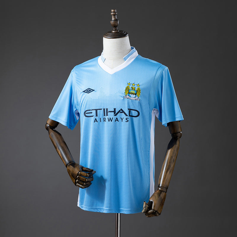 Manchester City Jersey 2011/12 Home Retro Football Kit