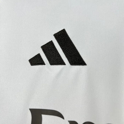Real Madrid Home Jersey 25/26 Long Sleeves Football Kit Soccer Jersey