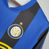 Inter Milan Retro Jersey 2008/2009 Home Football Jersey Soccer Shirt - PalmSportss