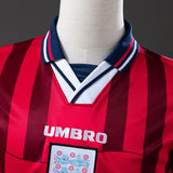 England Jersey 1998 Away Retro Football Kit