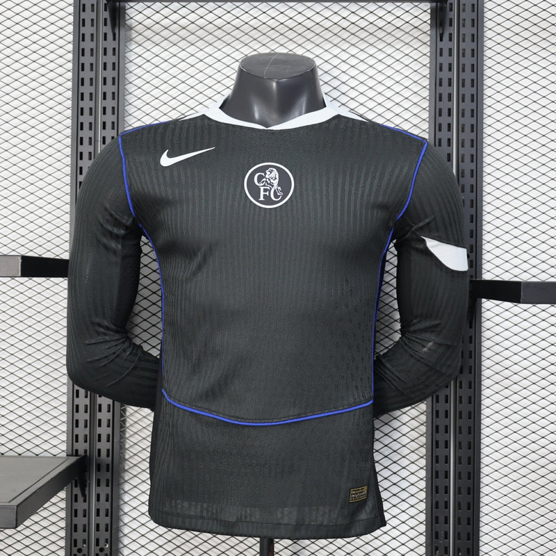 Chelsea Jersey 25/26 Third Football Kit Player Version Long Sleeves