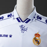 Real Madrid Jersey 1994/96 Home Retro Football Kit Long Sleeves