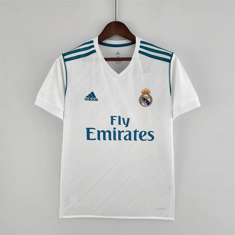 Camiseta de fútbol retro del Real Madrid 17/18