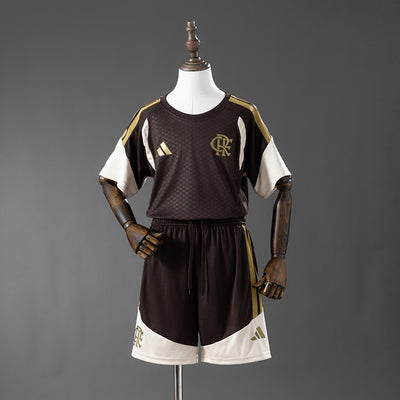 Kids Flamengo Jersey 2026/27 Training Football Kit Soccer Shirt