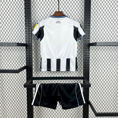 Kids Newcastle United Jersey 25/26 Home Football Kit Soccer Jersey